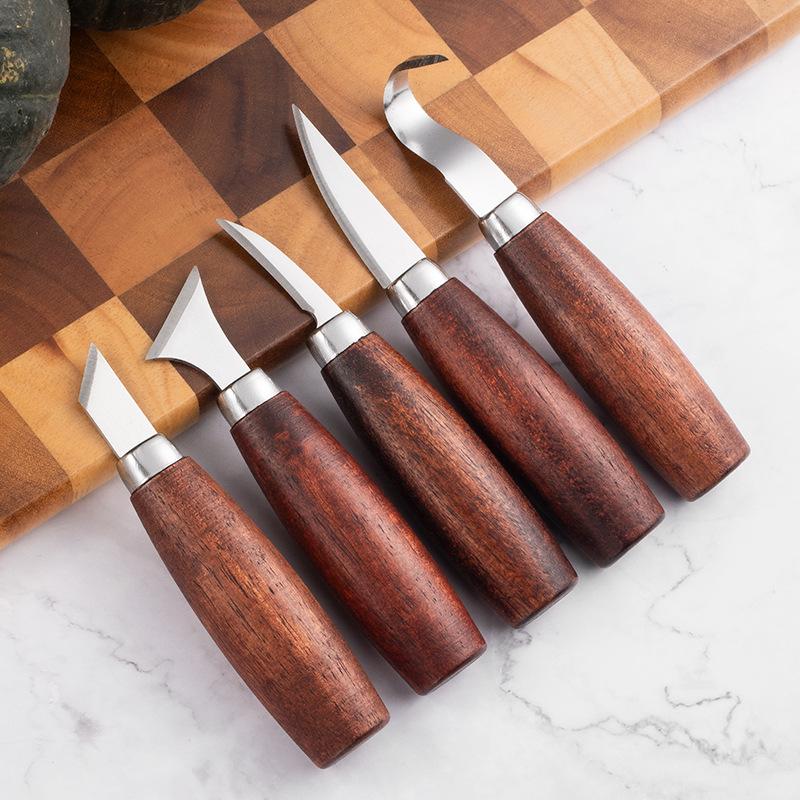 Wood Chisel Set - 5 Pcs Set Pahat Ukir Kayu