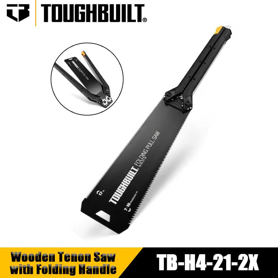 Woodworking In Japanese - TOUGHBUILT TB-H4-21-2X Gergaji Tarik Tenon Kayu