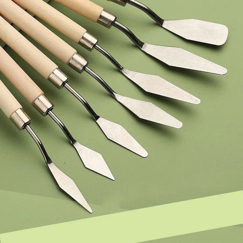 7 Buah/Set Set Pisau Lukisan M - Drawknife Blade ulasan dan harga