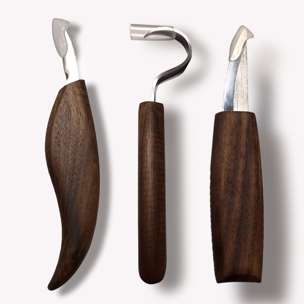 5pcs Set Peralatan Ukir Kayu B - Wood Chisel Set ulasan dan harga
